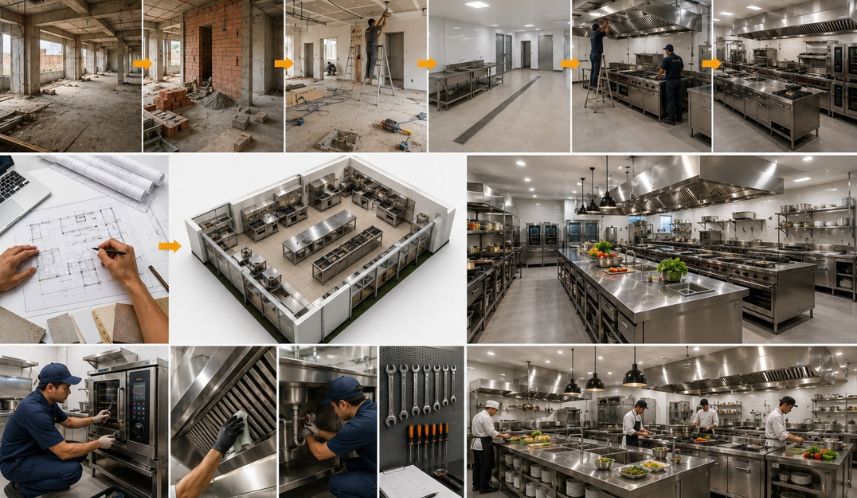 Commercial Kitchen Turnkey Solutions